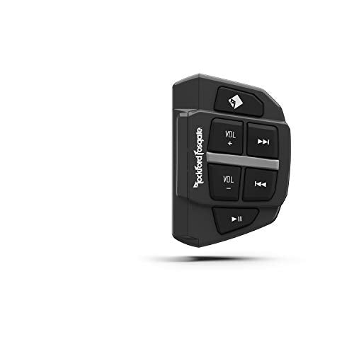Rockford Fosgate PMX-BTUR Universal Bluetooth Steering Wheel Remote Controller for Car, Truck, Boat, Motorcycle or UTV Rockford Fosgate PMX-BTUR Universal Bluetooth Steering Wheel Remote Controller for Car, Truck, Boat, Motorcycle or UTV